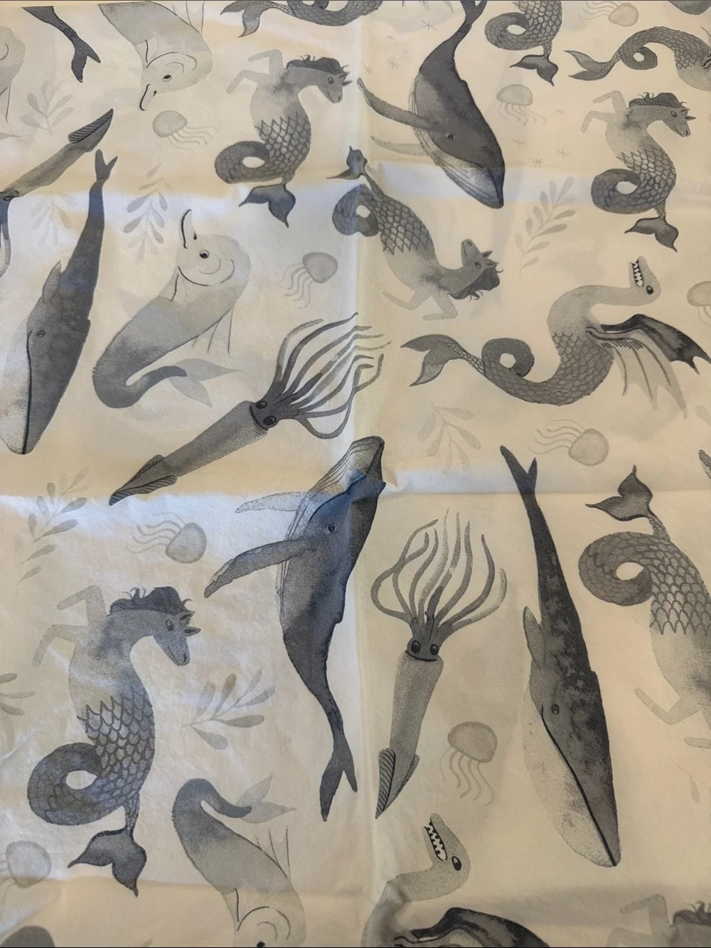 Pottery Barn Kids Seamonster Twin Sheets
